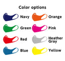 Multiple Colors Washable, Reusable Face Mask (Mask ONLY) 25 units~