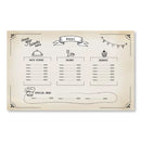 Laminated Menu - Large Size(20~26 x 12.5)