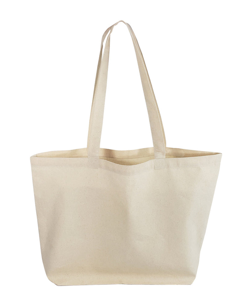 Large Size Value Canvas Tote Bag with Long Handles - TG219 | Custom Print Tote Bag | Goshiki Print