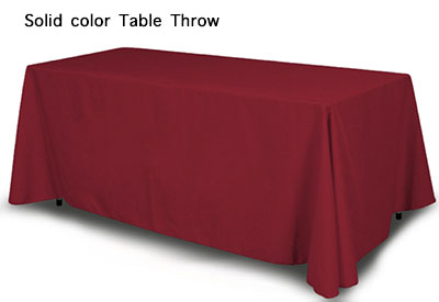Plain Table Throw