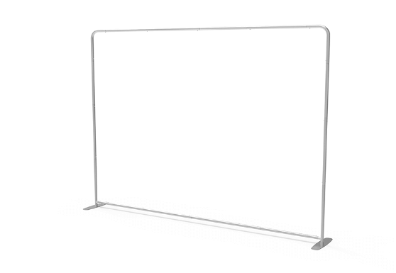 Tension Fabric Display - Straight Shape 10x8 ft