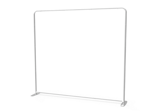 Tension Fabric Display - Straight Shape 8x8 ft