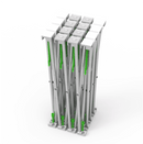 Velcro Fabric Pop Up Display-Straight Shape 10x8 ft | Goshiki Printing