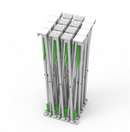 Velcro Fabric Pop Up Display - Straight Shape 8x8 ft